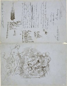 Forkynnelsen av døperen Johannes av Jean Baptiste Carpeaux