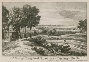 Utsikt over Hampstead Road nær Tom King