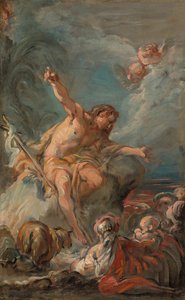 Døperen Johannes forkynner i ørkenen, 175864.
