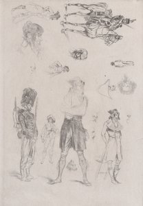 Skisseark Skisseark, 1868. av Jean Baptiste Edouard Detaille