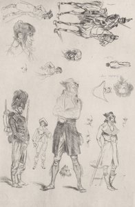 Skisseark Skisseark, 1868. av Jean Baptiste Edouard Detaille