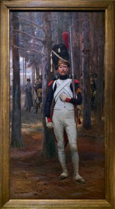 The Factionary, ca. 1900 (olje på tre) av Jean Baptiste Edouard Detaille