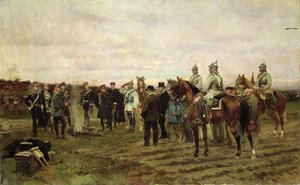 Gislene: Suvenir fra 1870-71-kampanjen, 1878 av Jean Baptiste Edouard Detaille