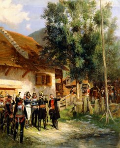 Orienteringen, 1895 av Jean Baptiste Edouard Detaille