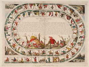 Kosakkspill, 1815 av Jean Baptiste Genty