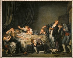 Der bestrafte Sohn von Jean-Baptiste Greuze