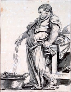 Slakteren, c1745-1805 av Jean Baptiste Greuze