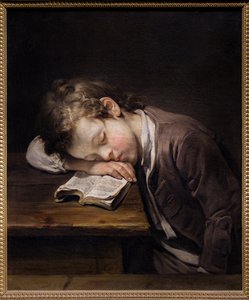 Der kleine faule Junge von Jean-Baptiste Greuze