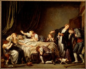 The Son Punished (olje på lerret av Jean Baptiste Greuze