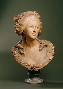 En ung dame av Jean Baptiste Gustave Deloye