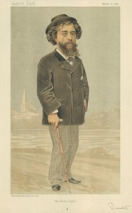 Herr Alphonse Daudet av Jean Baptiste Guth