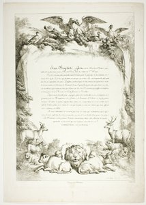 Biografiside fra Oeuvres de J. B. Huet av Jean Baptiste Huet