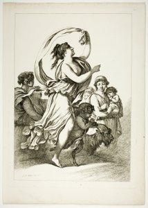 Plate 24 av 38 fra Oeuvres de J. B. Huet av Jean Baptiste Huet