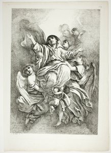 Plate 29 av 38 fra Oeuvres de J. B. Huet av Jean Baptiste Huet