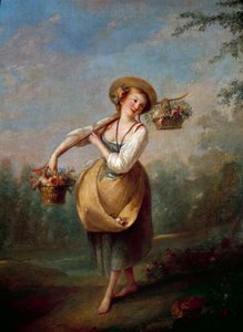 Ibex-maleriet av Jean Baptiste Huet (1745-1811) Paris fra 1700-tallet, Musee Cognacq Jay
