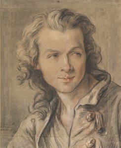 Portrett av Etienne Maurice Falconet, 1741