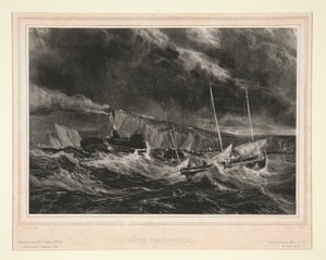 Dover kysten av Jean Baptiste Isabey