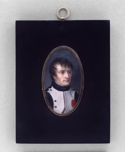 Napoleon Bonaparte, ca. 1804 (akvarell på elfenben av Jean Baptiste Isabey