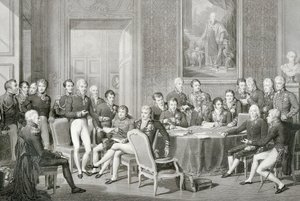 Deltakere på kongressen i Wien i 1814-1815