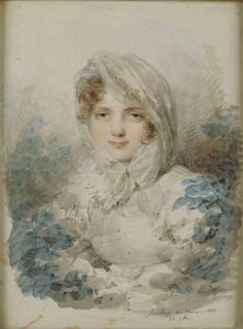 Portrett av Ekaterina Pavlovna Bagration 1783-1857, født Skavronska av Jean Baptiste Isabey