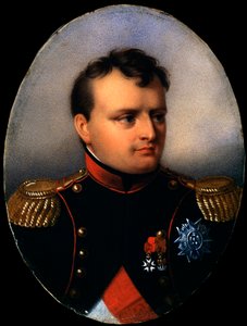 Portrett av keiser Napoléon I Bonaparte 1769-1821, tidlig på 1800-tallet. av Jean Baptiste Isabey