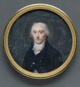 Portrett av en mann, tidlig på 1790-tallet. av Jean Baptiste Isabey