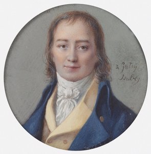 Portrett av komponisten André Ernest Modeste Grétry 1741-1813, 1786-1788. av Jean Baptiste Isabey