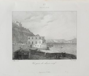 Reise til Italia i 1822 av Jean Baptiste Isabey