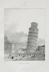 Reise til Italia i 1822 av Jean Baptiste Isabey