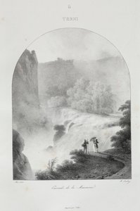 Reise til Italia i 1822 av Jean Baptiste Isabey