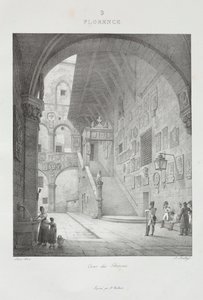 Reise til Italia i 1822 av Jean Baptiste Isabey