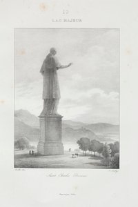 Reise til Italia i 1822 av Jean Baptiste Isabey