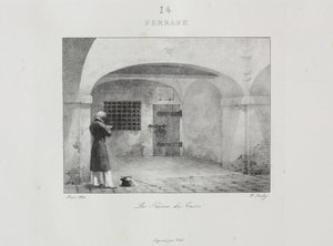 Reise til Italia i 1822 av Jean Baptiste Isabey