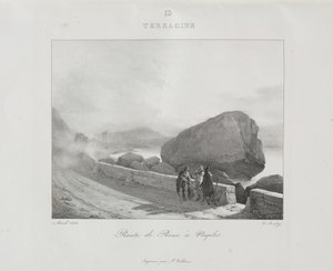 Reise til Italia i 1822 av Jean Baptiste Isabey