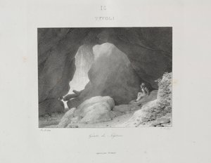 Reise til Italia i 1822 av Jean Baptiste Isabey