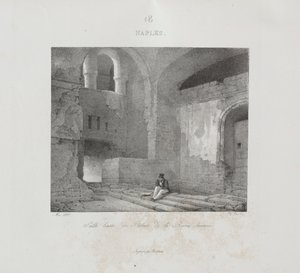 Reise til Italia i 1822 av Jean Baptiste Isabey