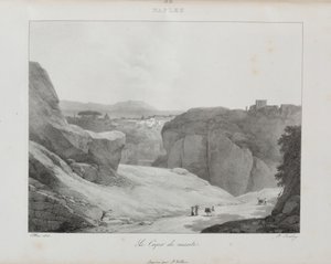 Reise til Italia i 1822 av Jean Baptiste Isabey