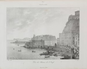 Reise til Italia i 1822 av Jean Baptiste Isabey