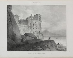 Reise til Italia i 1822 av Jean Baptiste Isabey