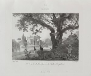 Reise til Italia i 1822 av Jean Baptiste Isabey