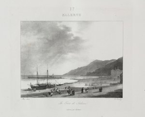 Reise til Italia i 1822, 1833. av Jean Baptiste Isabey