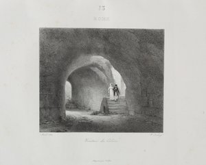 Reise til Italia i 1822, 1833. av Jean Baptiste Isabey