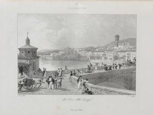 Reise til Italia i 1822, 1833. av Jean Baptiste Isabey