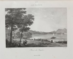 Reise til Italia i 1822, 1833. av Jean Baptiste Isabey