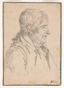 Portrett av en mann av Jean Baptiste Joseph Wicar