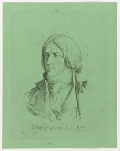 Portrett av en ukjent ung mann av Jean Baptiste Joseph Wicar