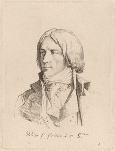 Selvportrett av Jean Baptiste Joseph Wicar