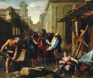 Stiftelsen av en by i Germania av Tectosages av Jean Baptiste Jouvenet