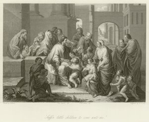 La små barn komme til meg av Jean Baptiste Jouvenet