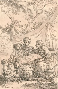 Le Gout, 1774. av Jean Baptiste Le Prince